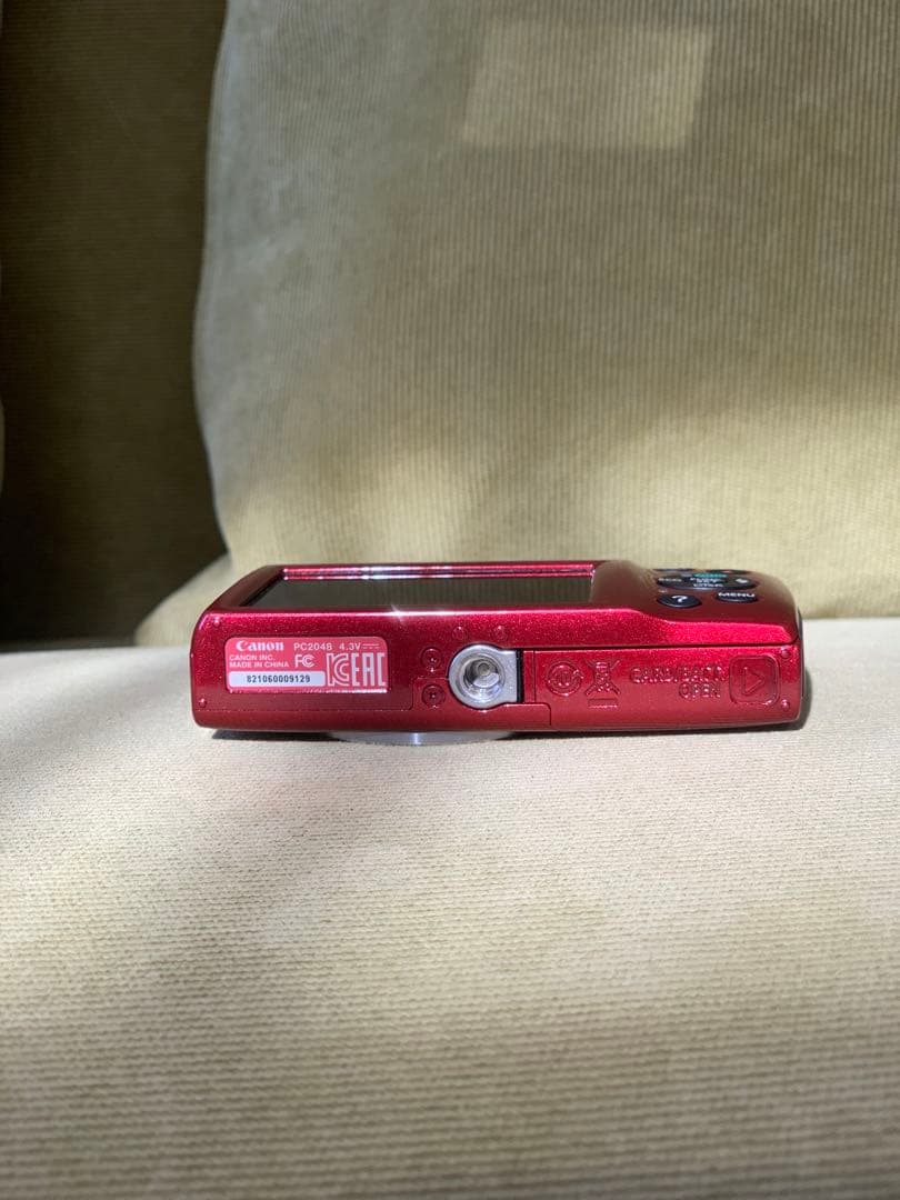 Canon IXY 120 PC2048 デジタルカメラ、レッド(良好な状態)