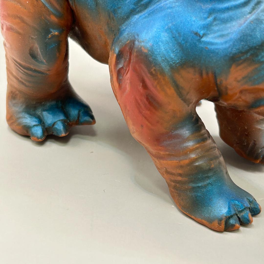 当時物　マルサン　ディプロドクス　恐竜100万年　スタンダードサイズ　怪獣ソフビ