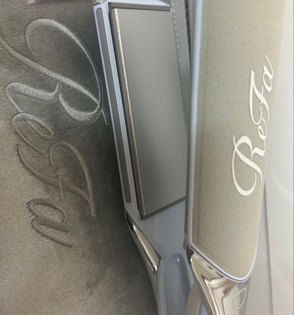 ReFa パワーストレートアイロンプロ　ホワイト　専用ケース付き