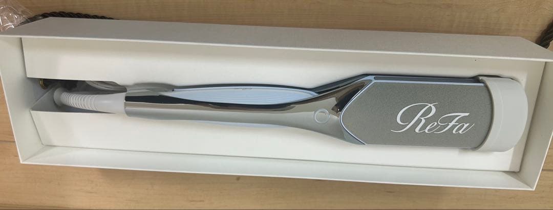 ReFa パワーストレートアイロンプロ　ホワイト　専用ケース付き