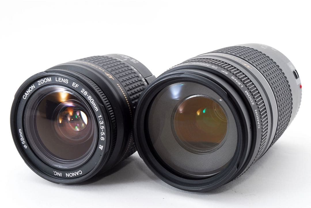 デジタル一眼レフカメラ/Canon kiss x7i標準&望遠ダブルレンズセット