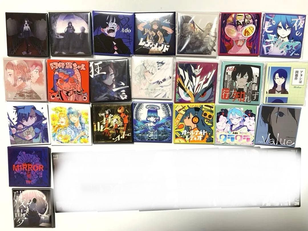 Ado マーズ モナ・リザの横顔 缶バッジ