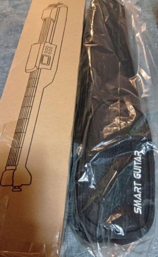 新品 サイレントギター トラベル スマート エレキギター コンパクト ケース付き