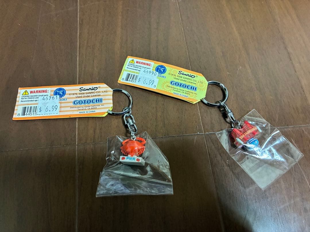 ご当地キティ　キーホルダー　サンフランシスコ　2個セット