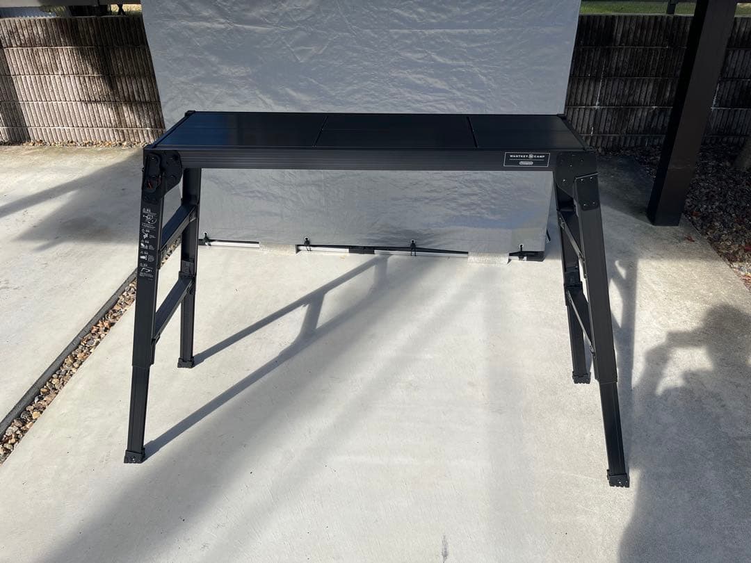 HASEGAWA 長谷川工業　アルミグリルテーブル WANTKEY CAMP