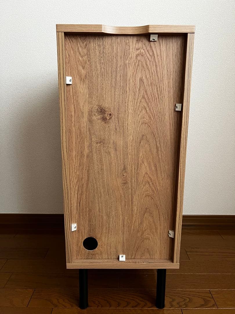 LOWYA ロウヤ　ラタン調コンソールデスク　ナチュラルウッド パソコンデスク