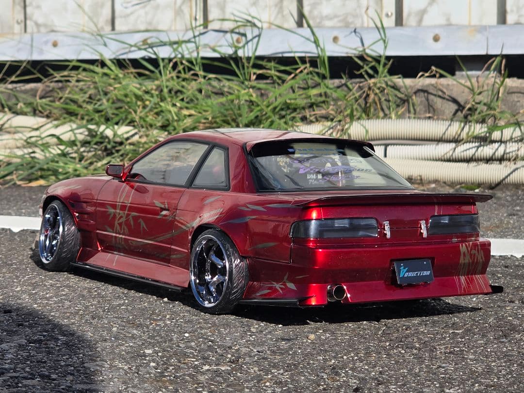 アディクション　オリジンS13 シルビア　制作済新品ラジコンホディ