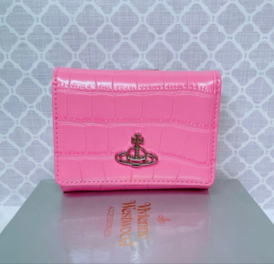 【内側柄も素敵☆最新作】Vivienne Westwood 三つ折財布