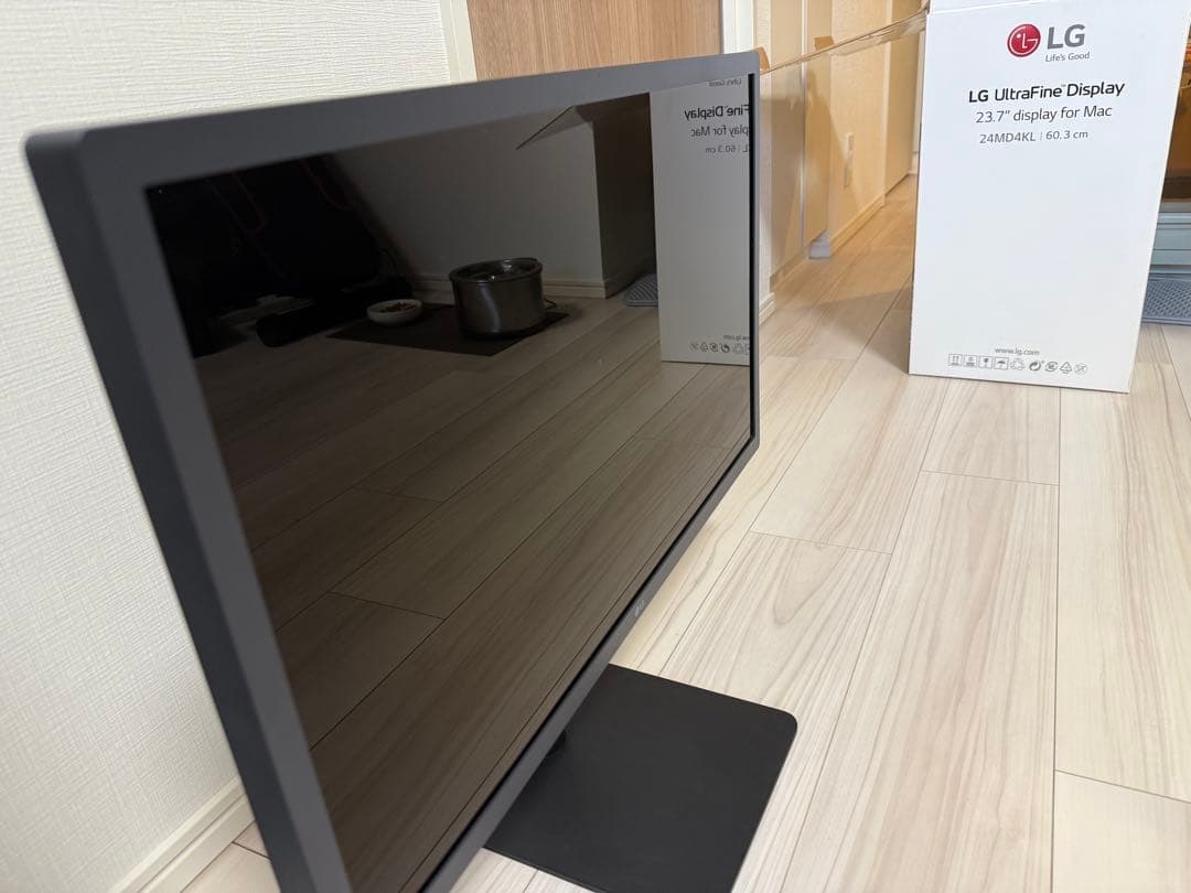 ディスプレイ・モニター本体 LG UltraFine Display 24MD4KL-B Mac