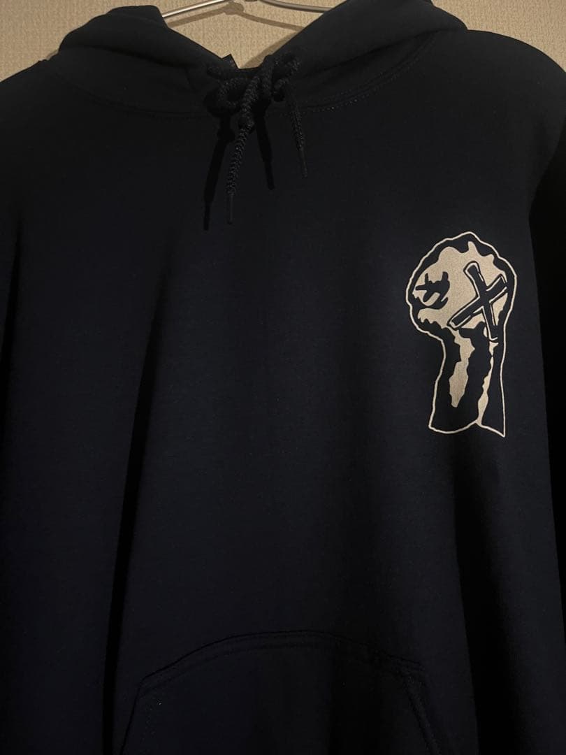 YOUTH OF TODAY パーカー　M ネイビー