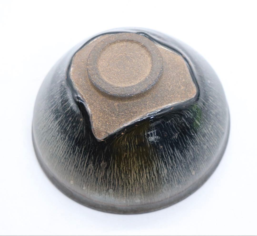 中国　建窯　銀豪茶碗　送料込み250731