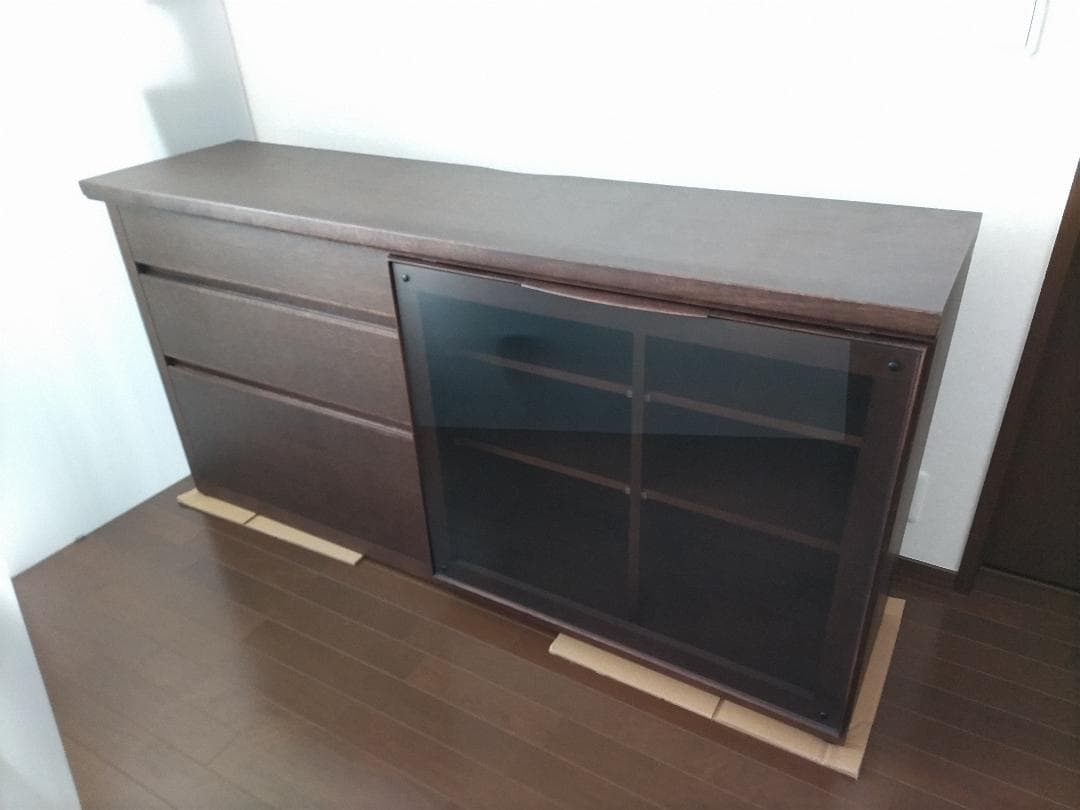 りつ17日12時迄カリモク　サイドボード HU5767幅160cm 日本製