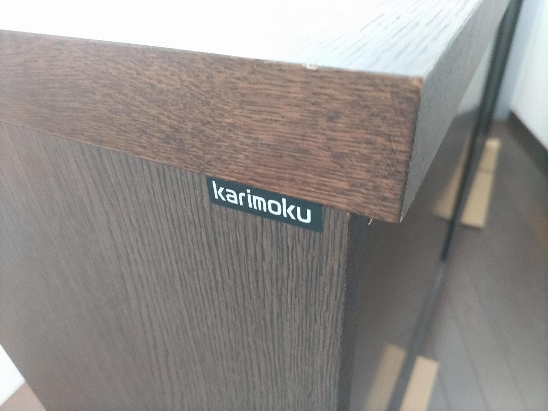 りつ17日12時迄カリモク　サイドボード HU5767幅160cm 日本製