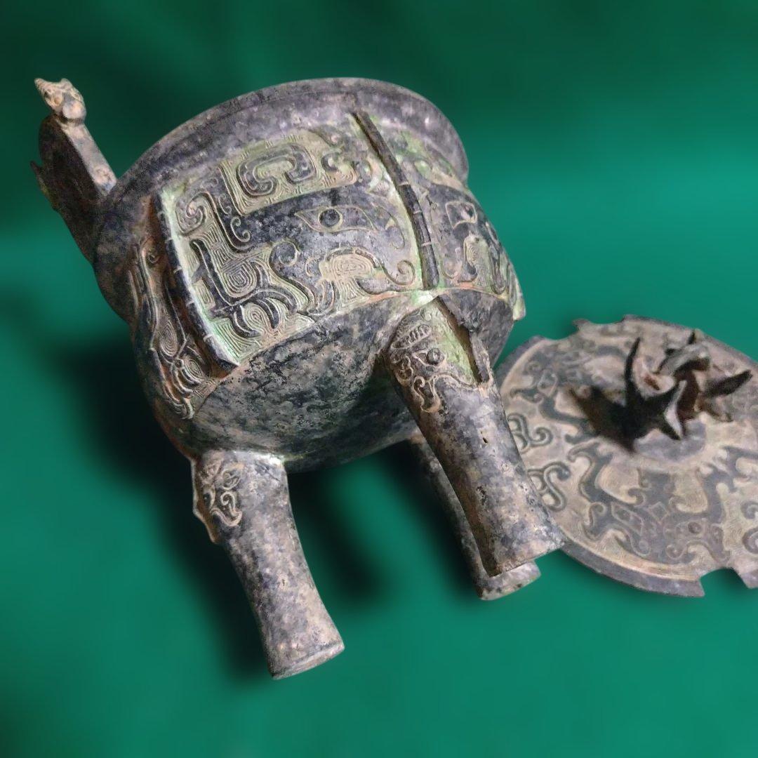 祭器　銅製　中国　珍品