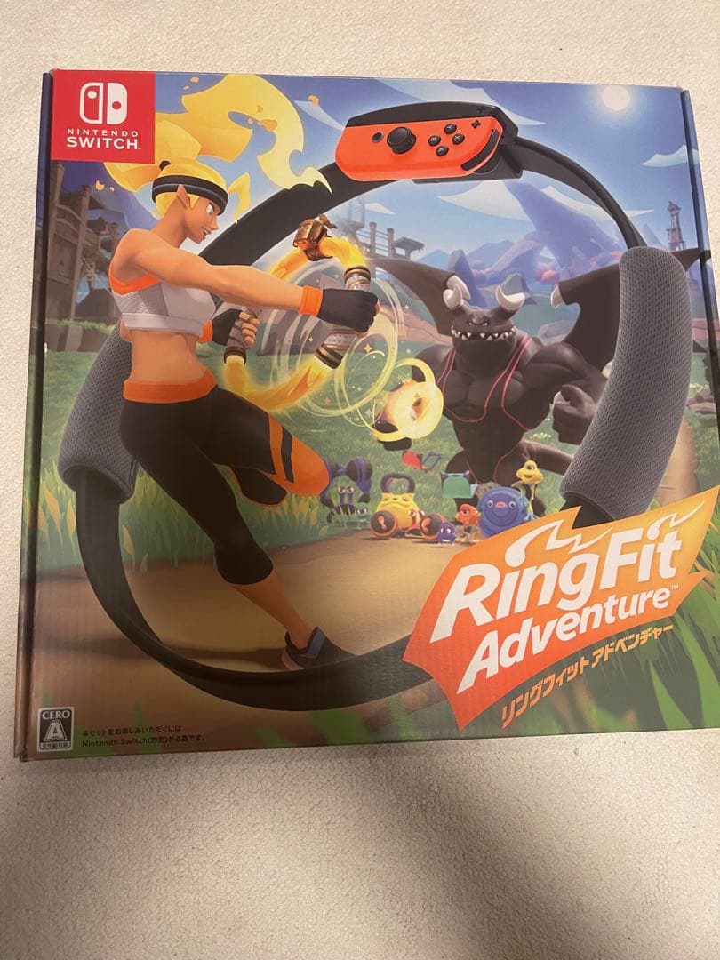 【美品】Nintendo Switch有機ELモデル 本体＋リングフィットセット