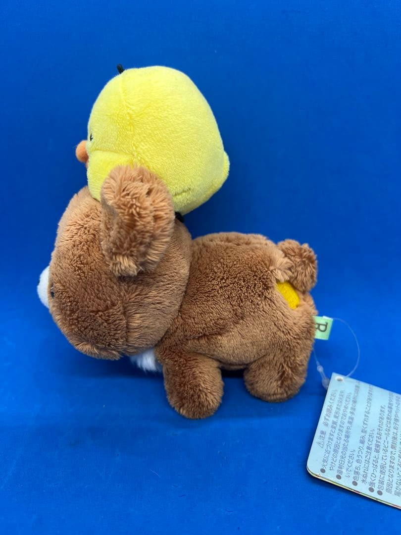 リラックマストア限定　ぬいぐるみ　新しいお友達　キイロイトリ　チャイロイコグマ