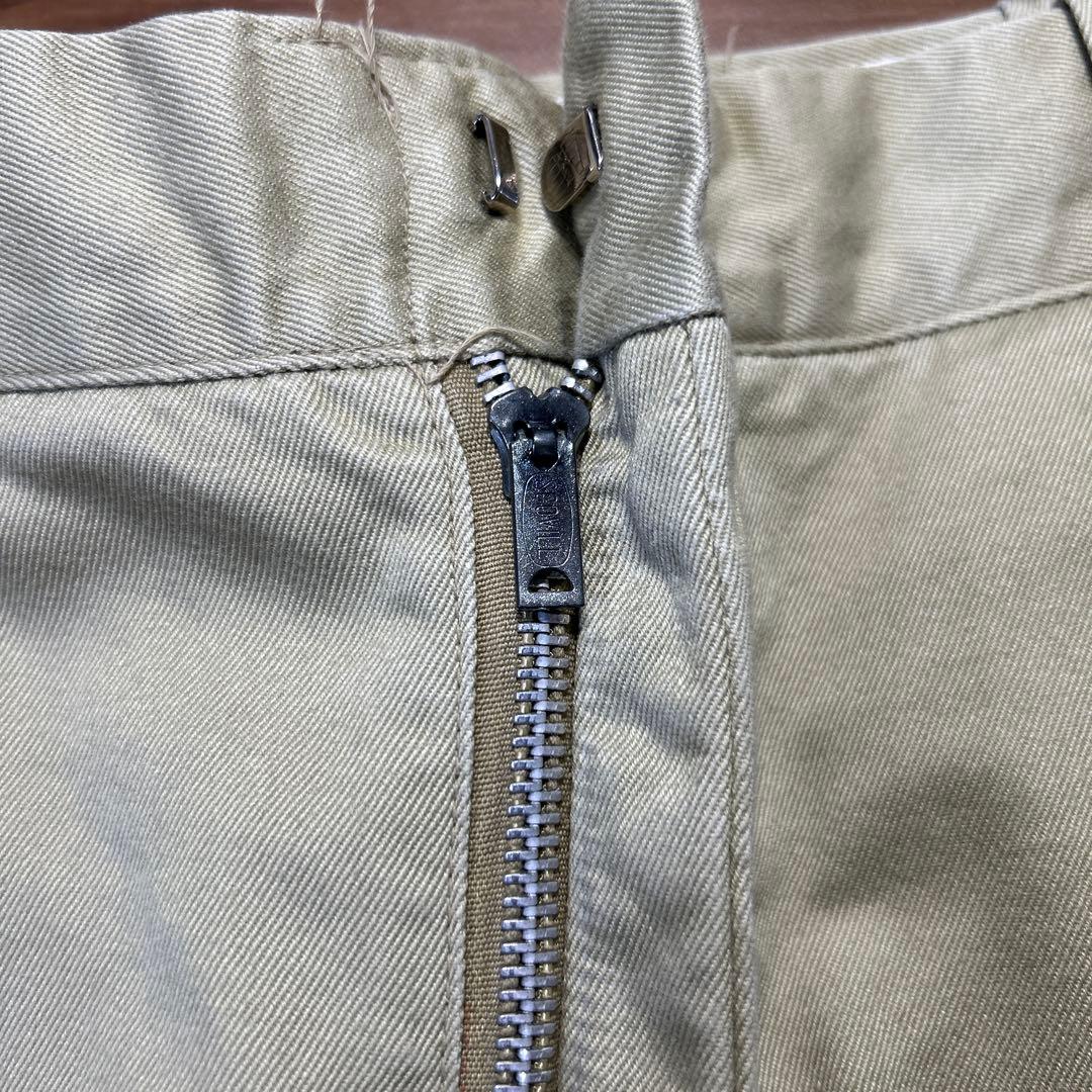 [used] 60s u.s.army チノパン 実物 ヴィンテージ 32×31