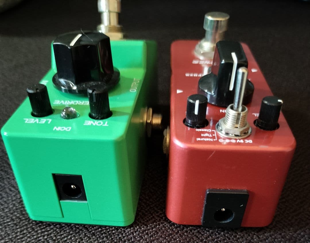 ギター Ibanez TS mini / Donner Morpher