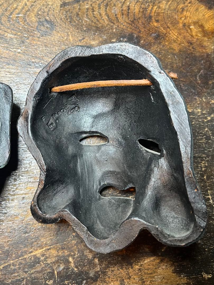 TwoFace 悪魔　ミッドセンチュリー　ウォールデコ　壁掛け　ビンテージ