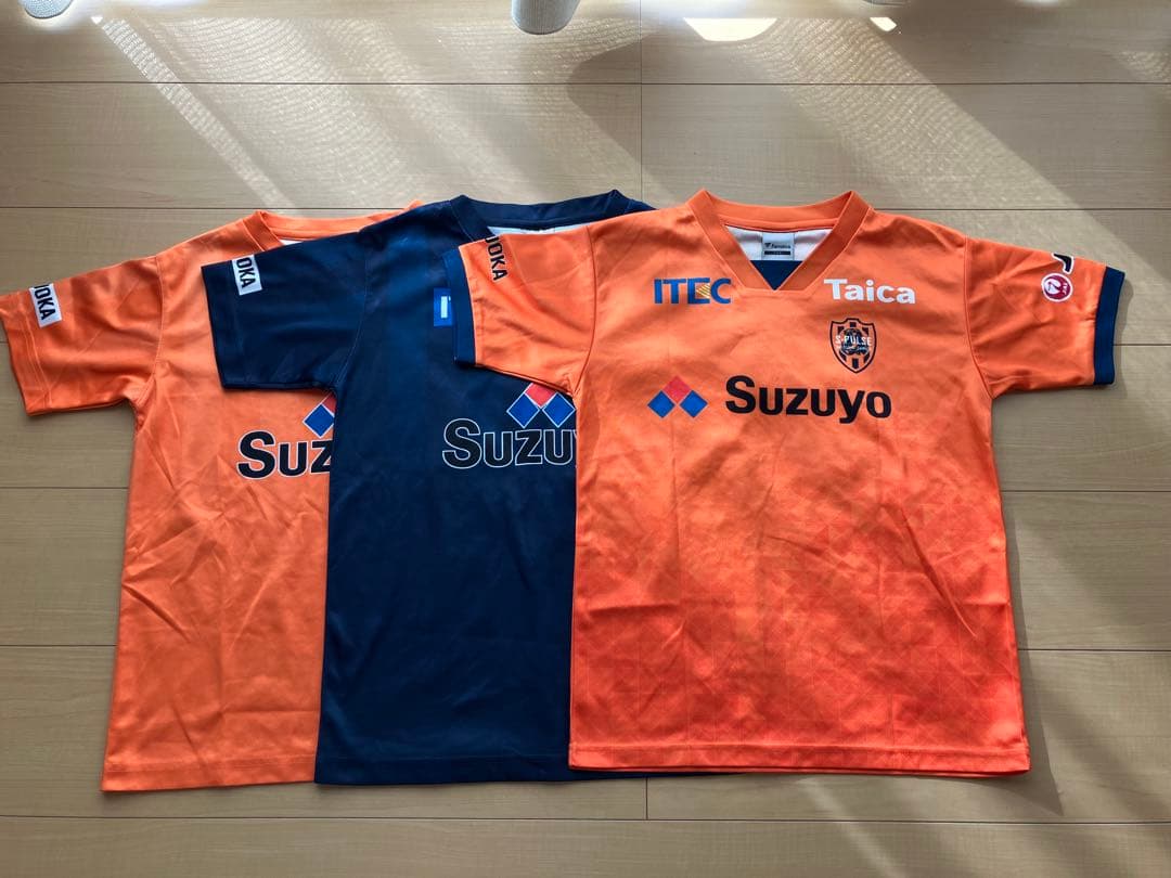 【3枚セット】 エスパルス キッズ 150 ユニフォームTシャツ 乾貴士