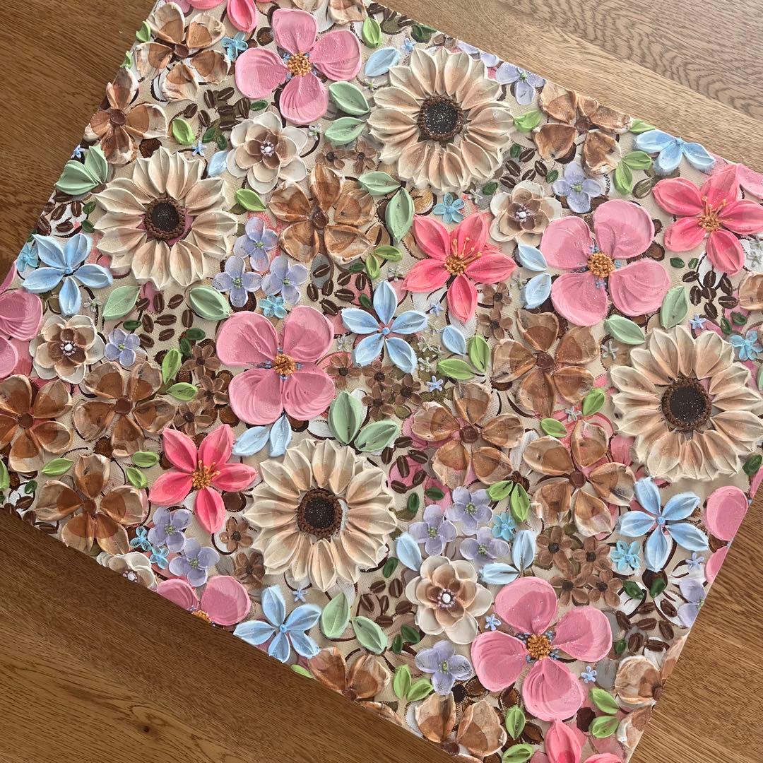 mayu様 ページ ／　藤の絵 コーヒーアート