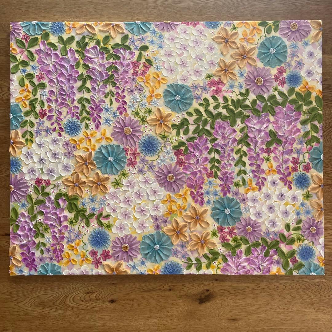 mayu様 ページ ／　藤の絵 コーヒーアート