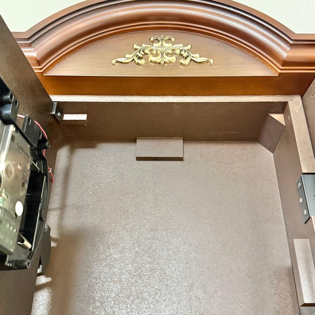 【動作確認済】シチズン CITIZEN 振り子時計 柱時計 4MJ607NC