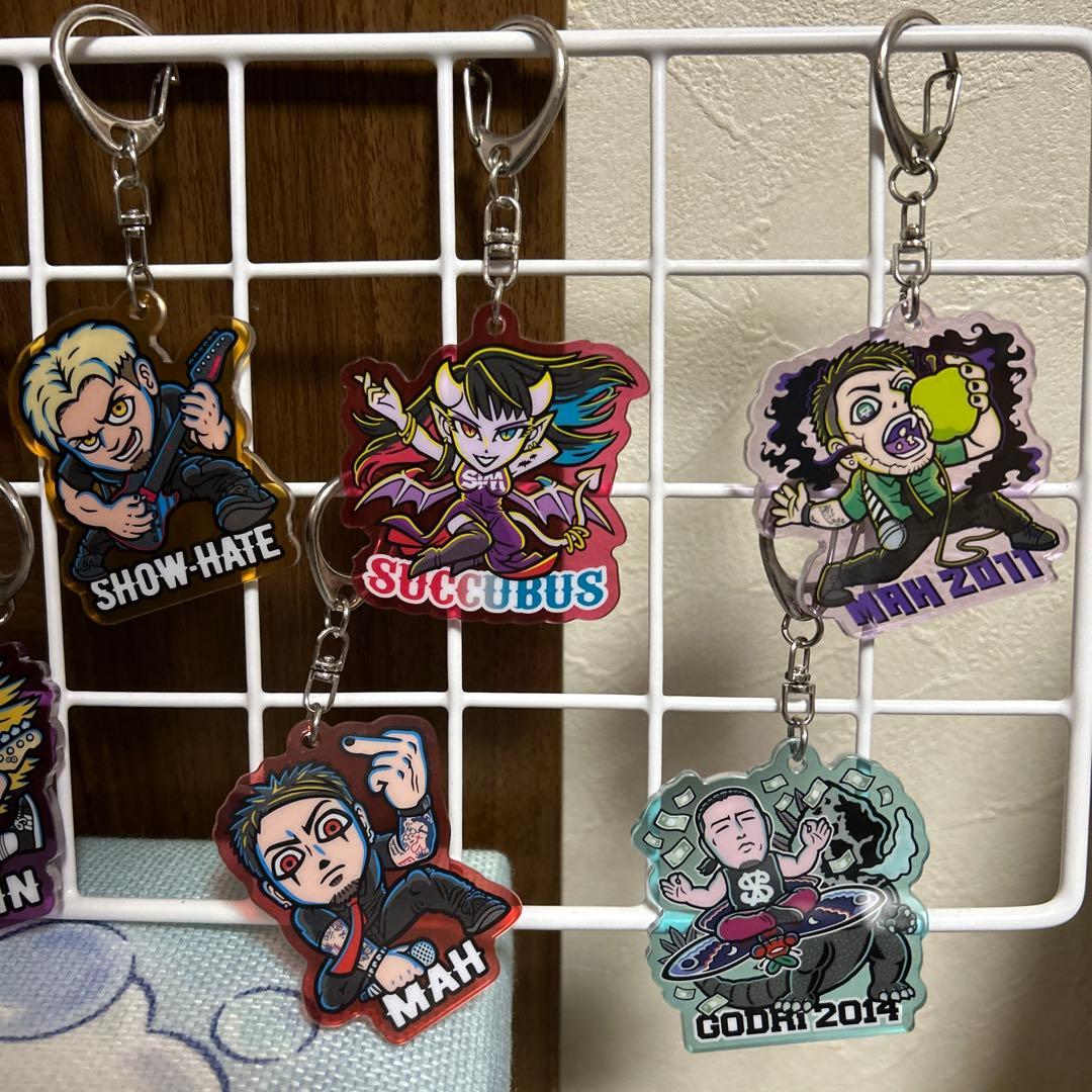 SiM GACHA 2025 VER. アクリルキーホルダー コンプリートセット