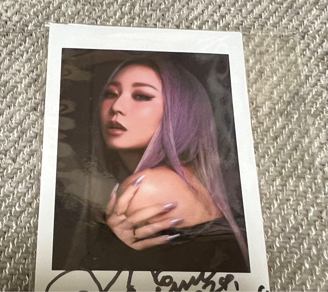 倖田來未  直筆サイン  ライブ会場限定   チェキ