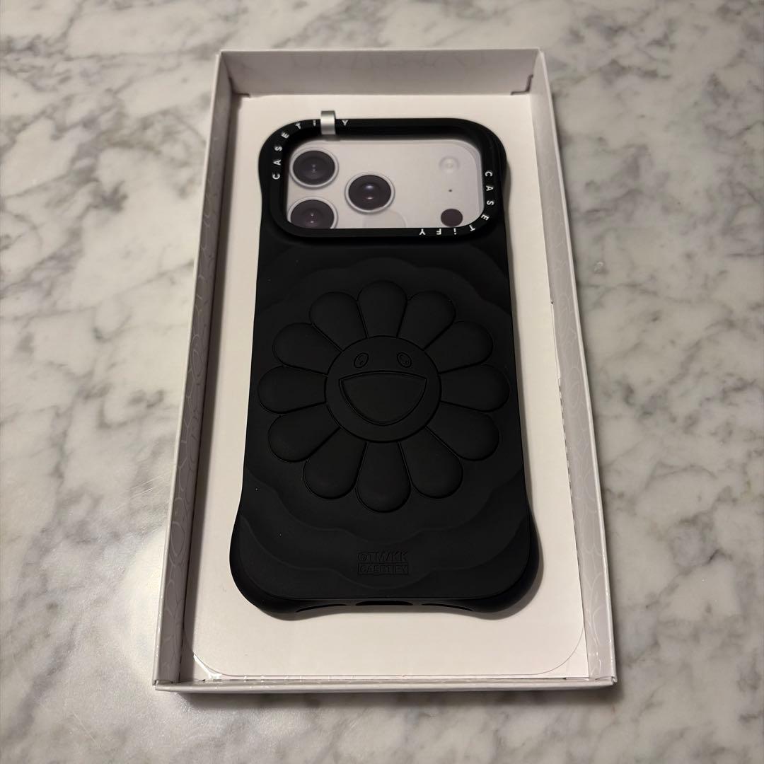 【村上隆 x CASETiFY】FLOWERS BLOOM BLACK