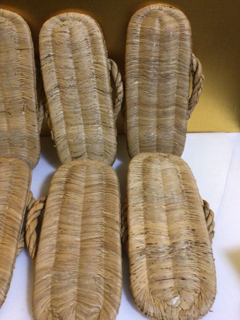 茶道具 霜地草履４足セット