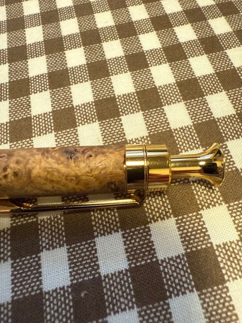 こぶた工房　極上花梨瘤紅白グロテスク　シャープペンシル0.5 おまけ付き