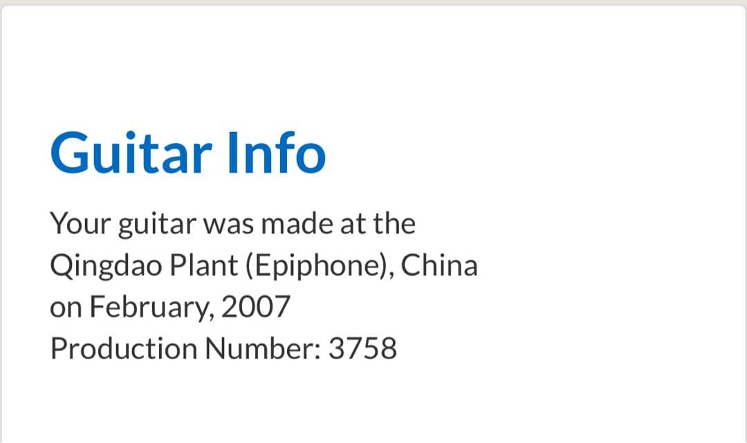 Epiphone Casino CH エレキギター