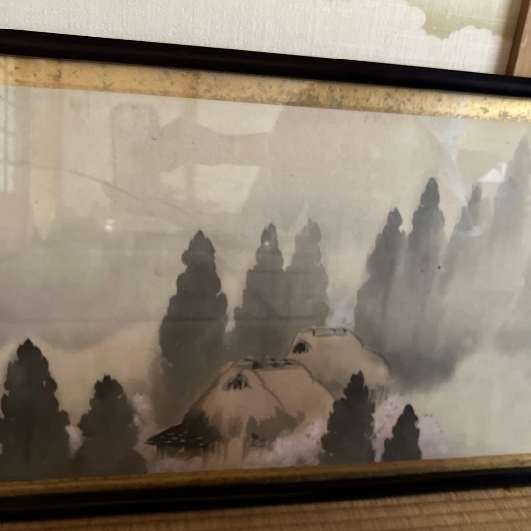 日本画　水墨画