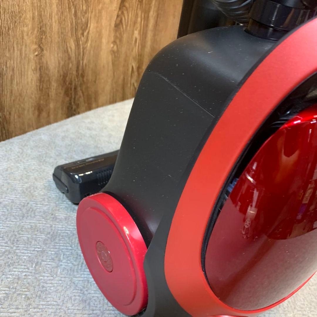 I625\" TOSHIBA VC-PH9-R 紙パック式 掃除機 23年製 赤