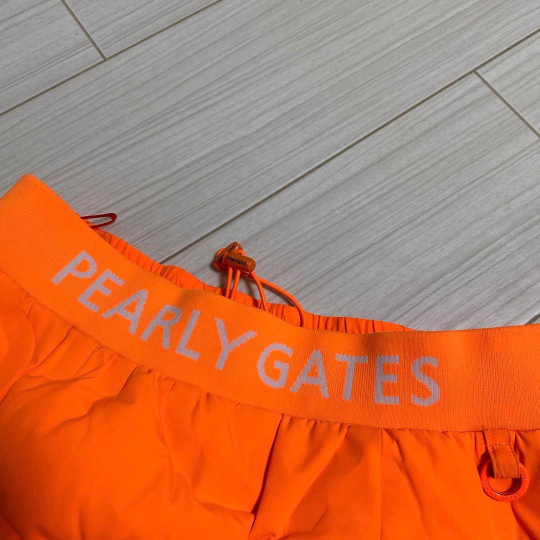 パーリーゲイツ　ダウンスカート　ロゴ　ゴルフウェア