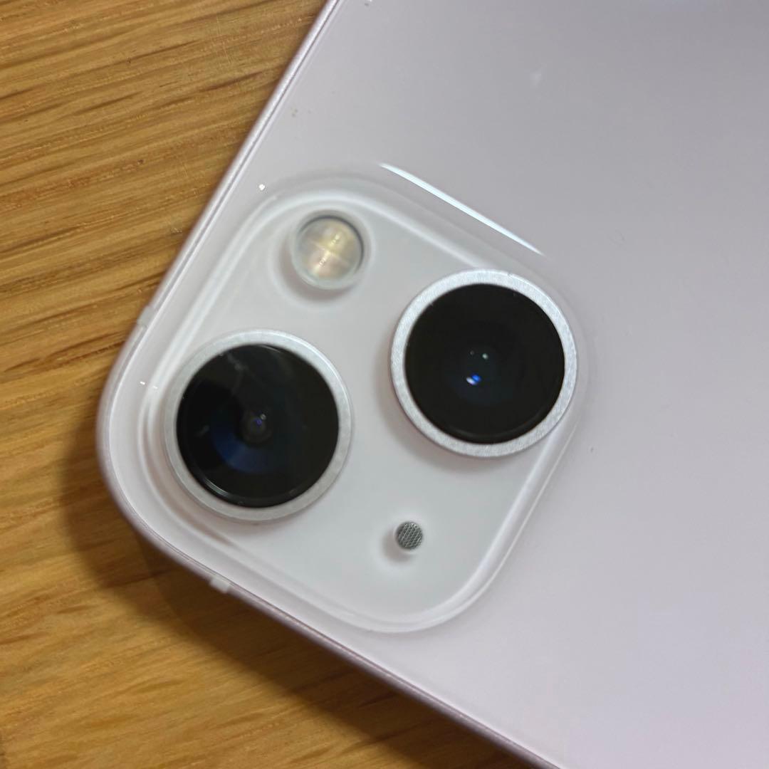 【256GB】iPhone 13 ピンク 箱ケーブル付 ※カメラ周辺のみヒビあり