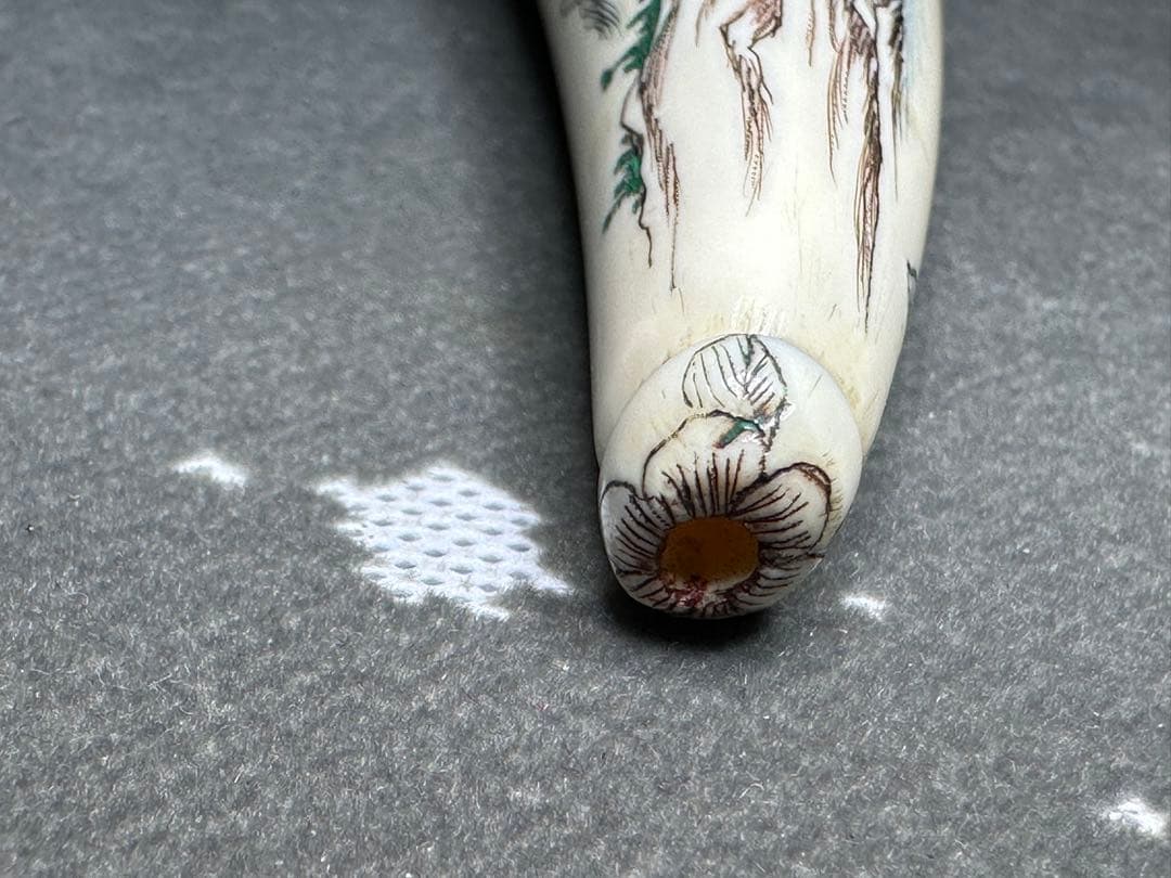 極上　超大型　時代物　煙管 パイプ　超大型　天然素材　喫煙具　昭和レトロ