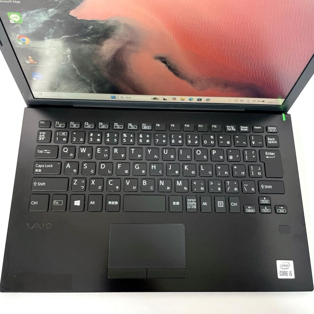 高性能ノートパソコン VAIO 13インチ 薄型 持ち運びに PC オフィス