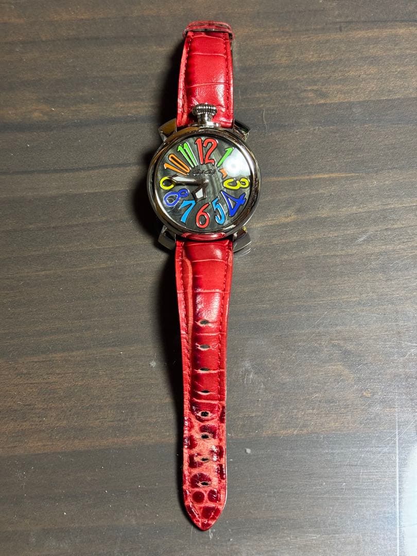 M*y様 ガガミラノ 赤バンド 正規品