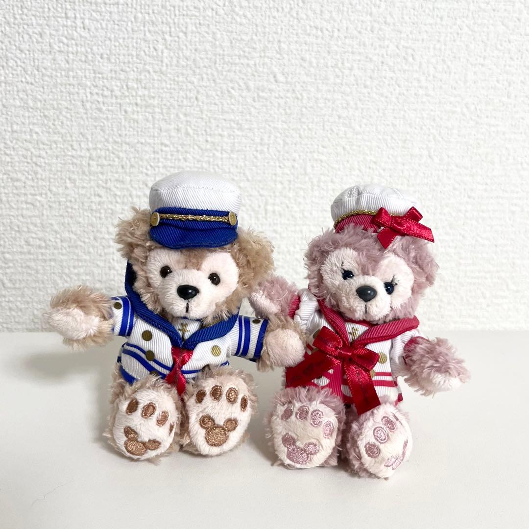 専用】ディズニーシー 2015 ダッフィー シェリーメイ ぬいぐるみ ストラップ