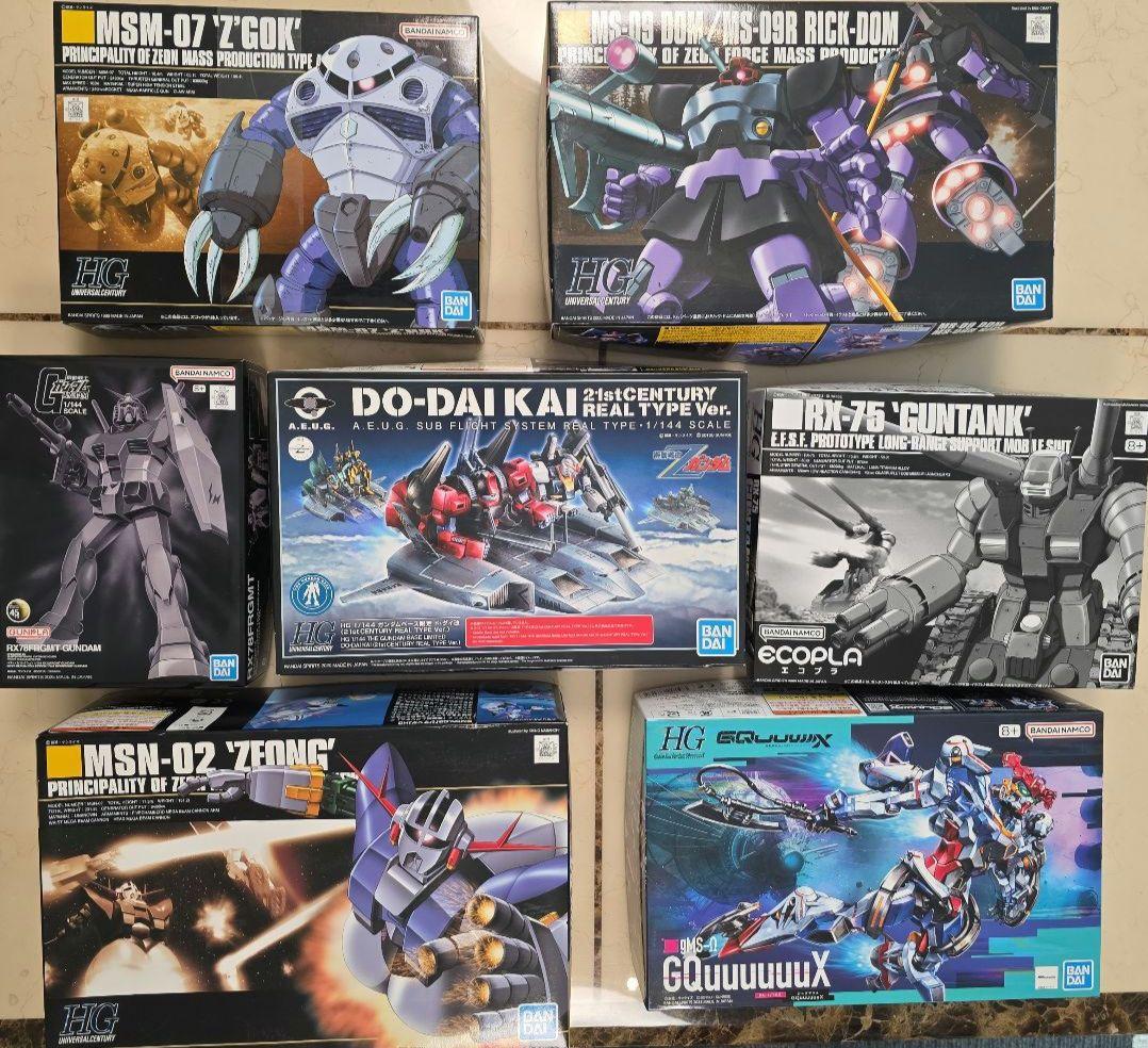 未組立：ガンプラ7点