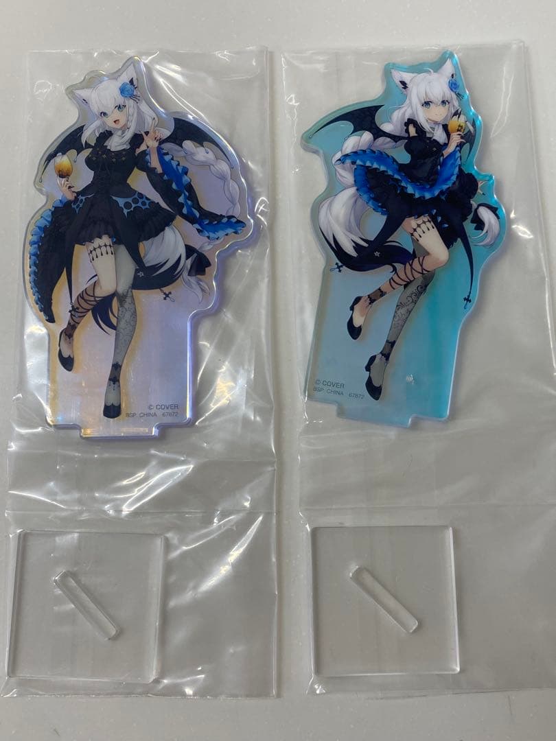 一番くじ　ホロライブ　ヴィランスタイル　白上フブキ　フィギュア　アクリルボード