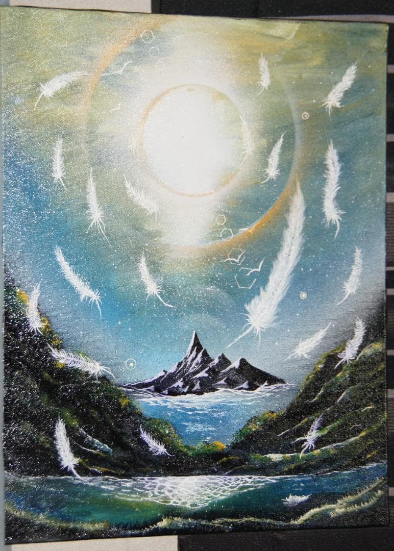 スプレーアート　E