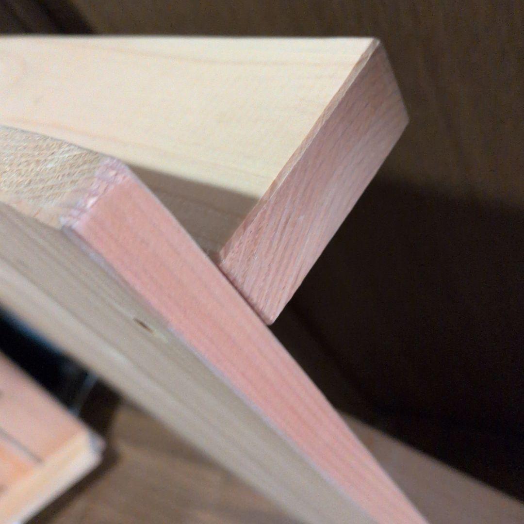 未使用　オーダー品　すのこ大小　２枚