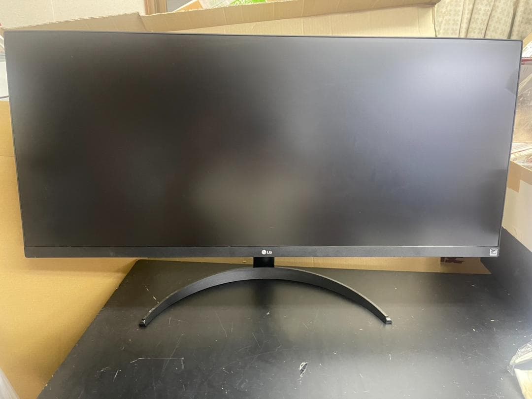 LG 34WP500 ウルトラワイドモニター 通電動作確認済み