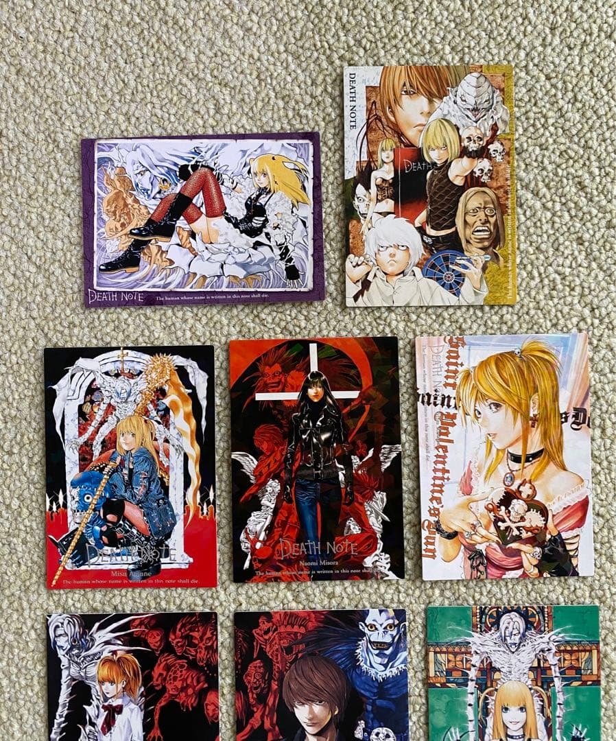 デスノート【レア】カード！ミサミサ！弥海砂！夜神月！シークレット！ナオミ！