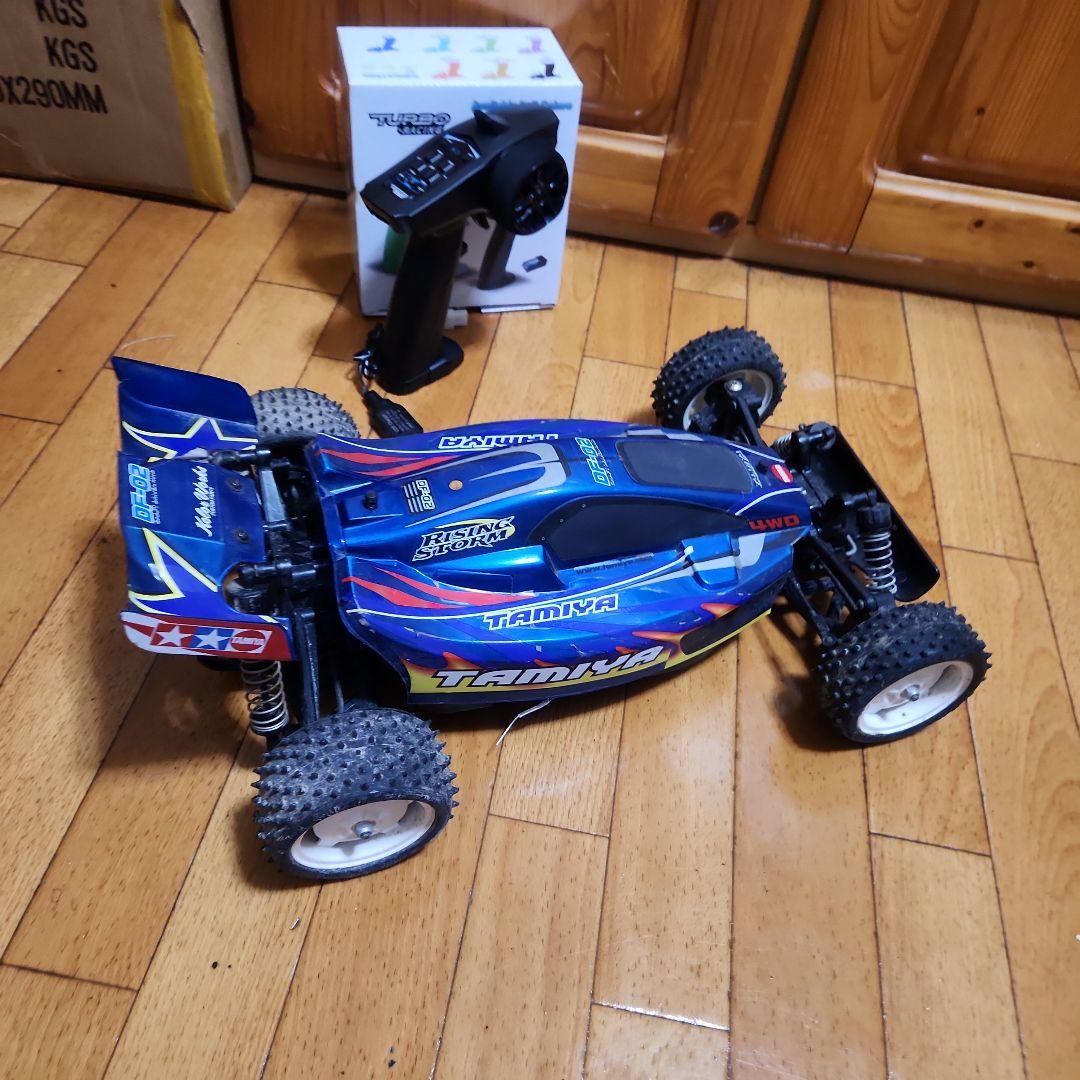 タミヤ バギー フルセット　DF-02　ライジングストーム　ボディ　TAMIYA