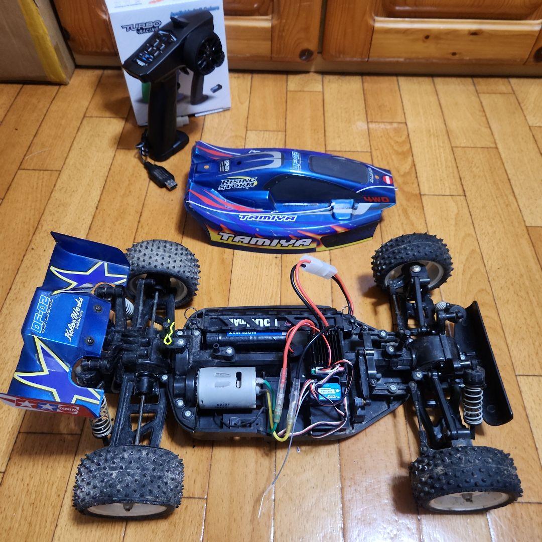 タミヤ バギー フルセット　DF-02　ライジングストーム　ボディ　TAMIYA