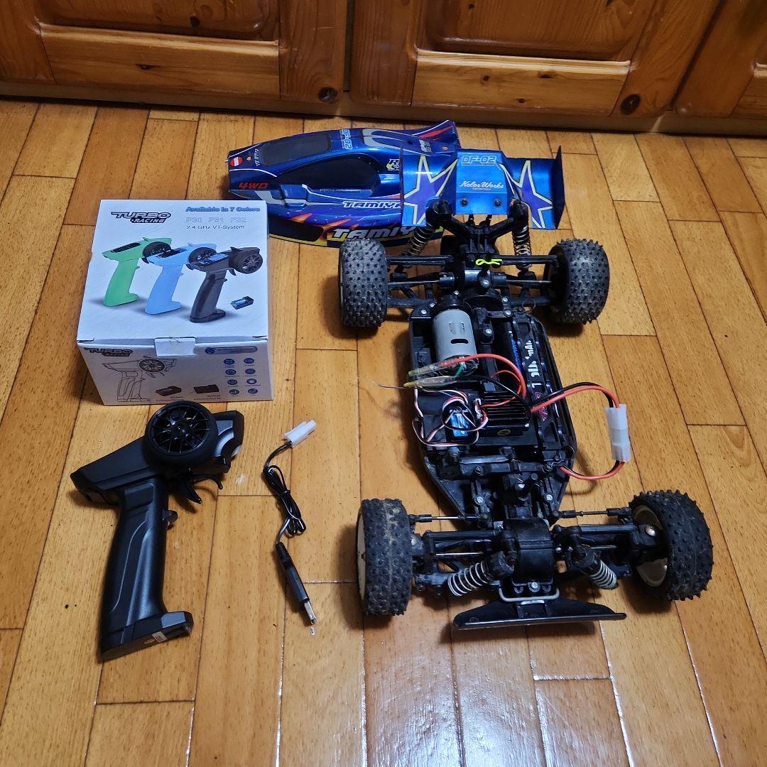 タミヤ バギー フルセット　DF-02　ライジングストーム　ボディ　TAMIYA